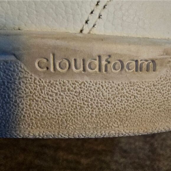 Adidas ladies leather sneakers size 8 - Picture 4 of 10